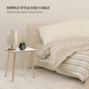 Mesa de centro de madera de teca de cuatro patas de estilo moderno, mesa central de madera maciza hecha a mano, uso doméstico, para sala de estar, dormitorio, Oficina - Product Image 4