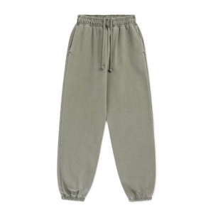 Pantalons de jogging décontractés pour hommes en coton 100% de haute qualité, coupe droite, séchage rapide, respirants, fabriqués au Pakistan, en vente - Product Image 1