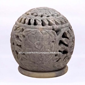 Best Selling Soapstone <b>Candle</b> <b>Holder</b> Top Design Quality Exporter for Home Decor & Business Gifts for Valentine's Day - Product Image 1