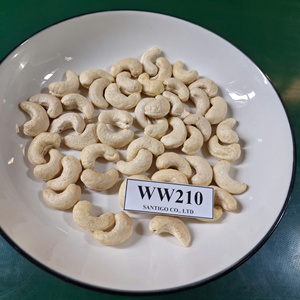 Meilleure qualité de noix sèches SANTIGO Noix et grains Emballage personnalisé Kaju Cashew WW210 - Product Image 1