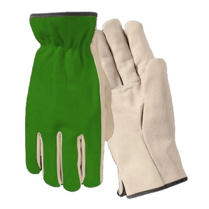 Heavy Duty Reflective Safety Cowhide Grain Leather Construction <b>Gloves</b> Adjustable Wristlet CE Certified Abrasion Resistant <b>Glove</b> - Product Image 3