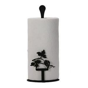 Porte-serviettes en métal en forme de demi-cercle Plateau de table fini enduit noir pour porte-serviettes de table à manger - Product Image 4