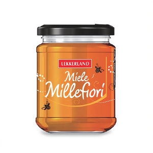 Miel Multifloral 250g en Pot Ambré Emballé - APICOLTURA COMARO SRL - Product Image 3