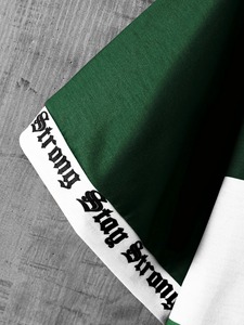 T-shirts respirants surdimensionnés pour hommes de haute qualité Tissu tricoté en coton polyester personnalisable à bas prix - Product Image 4