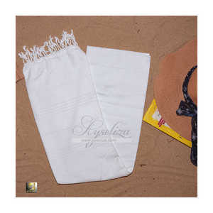 Toalla de rizo turco aterciopelada, suave y de secado rápido, superficie esquilada de lujo, ligera, ecológica para gimnasio, playa, baño, uso en piscina - Product Image 5