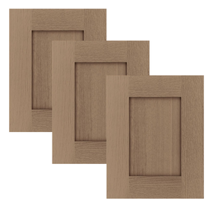 Façades de portes d'armoires de cuisine en bois de qualité supérieure pour les conceptions de cuisine Portes d'armoires de cuisine en bois massif Façades de portes d'armoires en bois personnalisées - Product Image 6