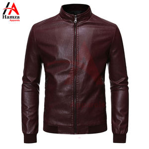 Chaqueta de cuero de lona para hombre, Parka de invierno personalizada de alta calidad, ropa de moda 100%, calle principal de cuero Original - Product Image 5