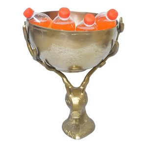 Trusted Manufacturer Aluminum <b>Ice</b> Bucket Layered Bar Wine Champagne Cooler Party Table Beverage Holder - Product Image 1