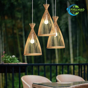 LUSTRES DE LANTERNE EN BAMBOU ROTIN Tissé Parfait pour l'intérieur et l'extérieur Décor à la maison Salle à manger Resort Jardin Personnalisation - Product Image 2