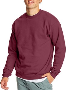 Premium Blank <b>Black</b> Crewneck Sweatshirt Unisex Heavyweight Cotton <b>Fleece</b> Pullover Custom Logo Plain Long Sleeve Casual - Product Image 6