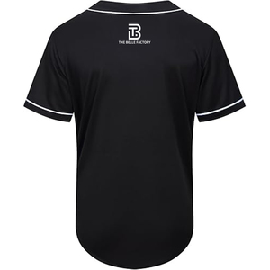 High Quality TBF-019 Men's Soccer Jersey Plus Size Breathable Polyester Quick Dry Moisture Wicking Short Sleeve Button Sports - Product Image 2