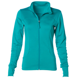 Chaquetas de Yoga y Gimnasio para Mujer, Diseño Lulu, Cierre de Cremallera, Manga Larga, Felpa de Algodón, Venta al Por Mayor OEM, Abrigo Transpirable para Correr en Invierno - Product Image 4