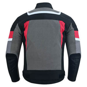 Service OEM conception personnalisée veste Cordura de haute qualité coupe-vent imperméable vestes de moto pour hommes 4 poches bas prix hiver - Product Image 2