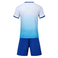 Conjunto de Uniforme de Fútbol Personalizado con Cuello Redondo, Mangas Cortas, Secado Rápido, Diseño Unisex de Alta Calidad, 300g, para Todas las Temporadas