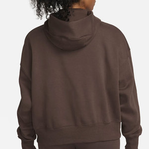 Sudadera con capucha con estampado de soplo y bordado personalizado de tendencia mundial para mujer, sudaderas con capucha y sudaderas con capucha en blanco de alta calidad para mujer 2024 - Product Image 2