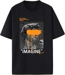 Nouveau style, t-shirt oversize pour hommes, très vendu, design professionnel, vêtements décontractés pour adultes, t-shirts oversize pour hommes - Product Image 2