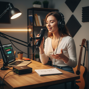 UM48 <b>Microphone</b> for recording and podcasting - Product Image 4