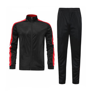 Conjunto de chándal cortavientos de poliéster personalizable para hombre, ropa de calle de invierno con cremallera a prueba de viento, pantalones cortos cortavientos con servicio OEM - Product Image 1