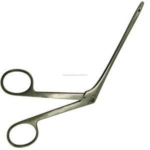 Juego de Instrumentos Quirúrgicos de Acero Inoxidable para Cirugía Nasal y Sinusal Takahashi Ethmoid Rongeur Recto, Certificado CE, Uso Clínico Manual - Product Image 2