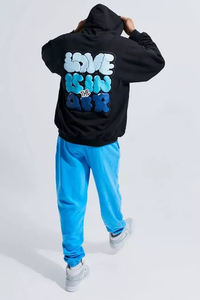 Sudadera con Capucha Unisex de Corte Regular, 100% Algodón, Personalizable, Básica, de Forro Polar, Transpirable, para Invierno, Estilo Nuevo, Buen Precio - Product Image 3