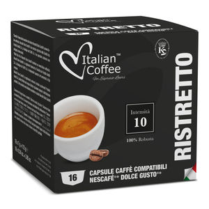 16 Cápsulas de Café Italiano Ristretto compatibles con Nescafé Dolce Gusto* - Product Image 1