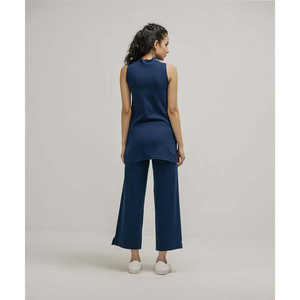 Ensemble côtelé sans manches pour femmes - Product Image 6