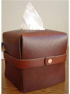 Porte-mouchoirs de voiture, boîte décorative en cuir, boîte à mouchoirs en papier pour mouchoirs faciaux, boîte à mouchoirs pour voiture, maison, salle de bain, chambre à coucher - Product Image 6