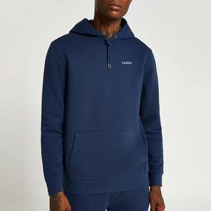 Logotipo/impresión personalizados de alta calidad para sudaderas con capucha para hombre, Capucha ajustable, sudaderas con capucha de gran tamaño de colores sólidos a la moda para hombre 2026 - Product Image 1