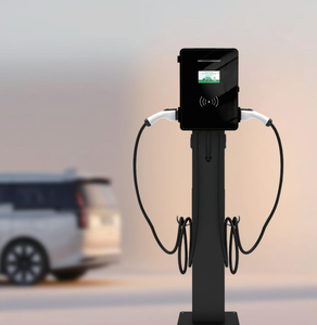 Smart Dual 22kW Wallbox EV Charger Type 2 Type 1 GBT OCPP 1.6J APP Control Double Gun Charging Station for Commercial Parking - Product Image 2