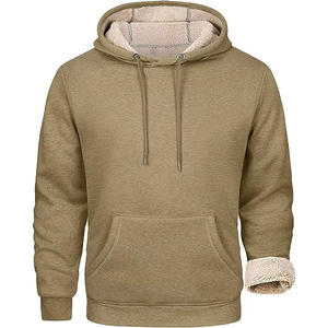 2023 logotipo personalizado francés Terry bordado liso recortado algodón transpirable cremallera completa Sudadera con capucha para hombres - Product Image 2