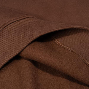 Sweat-shirt à capuche ample et surdimensionné pour homme, style streetwear, avec logo imprimé en relief personnalisé, sans poche - Product Image 5