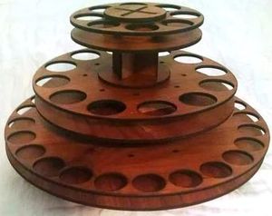 Estante de madera ecológico para huevos para hogares sostenibles, perfecto para reducir el plástico y mejorar la decoración de la granja - Product Image 4