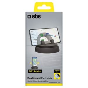 Support de tableau de bord noir TESUPPROUNDDASH pour voiture, support de téléphone portable pour smartphone - Product Image 2