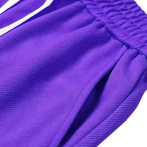 Pantalones Jogger de alta calidad para hombre, 100% algodón, cintura alta, parches bordados holgados, Impresión de logotipo informal para invierno, venta al por mayor - Product Image 4