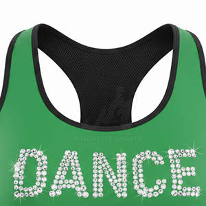 Soutien-gorge de sport en tissu extensible et flexible, conçu pour le confort pendant l'entraînement et les exercices. - Product Image 5