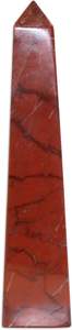 Obélisque rouge poli vintage, obélisque classique en marbre rouge, obélisques en marbre de pierre - Product Image 3