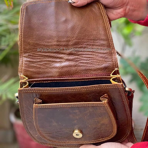 Mini sac à bandoulière en cuir de vachette à la mode de haute qualité pour femmes - Product Image 6