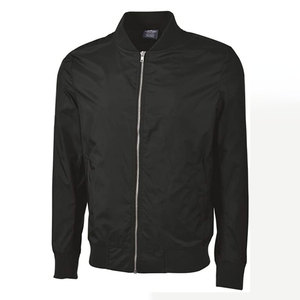 Veste en satin équipement grec avec bouton avant personnalisé en gros bombardier lettres veste d'université veste en satin varsité hommes - Product Image 2