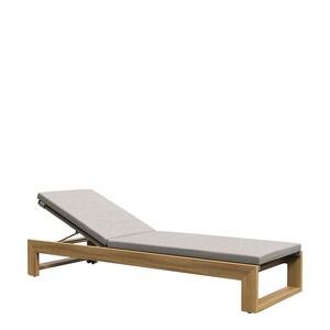 <b>Pool</b> Side Beds Sun Lounger Teak Chaise <b>Lounge</b> for Outdoor Furniture - Product Image 4