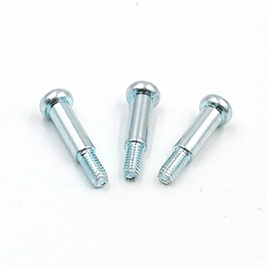 Vis d'assemblage non standard en acier inoxydable sur mesure, à moitié filetée, en acier au carbone, avec finitions zinc bleu, zinc blanc et zinc noir - Product Image 1