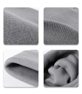 หมวกบีนนี่ถักแบบมีขอบใส่ได้ทั้งชายและหญิงหมวกบีนนี่ถักด้วยอะคริลิค60สีหมวกผ้าแจ็คการ์ดให้ความอบอุ่นสำหรับฤดูหนาวออกแบบโลโก้ได้ตามที่ต้องการ - Product Image 4