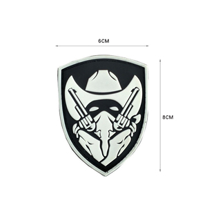 Any Color 3D Heat Transfer Silicone <b>Label</b> Made Embossed Logo PVC <b>Iron</b> <b>on</b> Rubber Patches for <b>Clothing</b>/Bag - Product Image 1