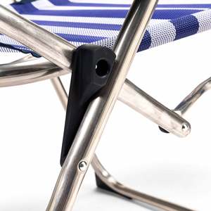 เก้าอี้อลูมิเนียมพับได้สำหรับตั้งแคมป์ชายหาด/เก้าอี้อาบแดด5ตำแหน่ง - Product Image 6