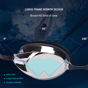 סיטונאי טריאתלון מים פתוחים עיצוב אופנה משקפי שחייה באיכות טובה משקפי שחייה עמיד למים משקפי נגד ערפל לשחייה מירוץ - Product Image 3