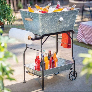 Stainless Steel <b>Wine</b> Bucket in Modern Design with Simple Decorative Features Perfect for Bar Ware and Events - Product Image 4