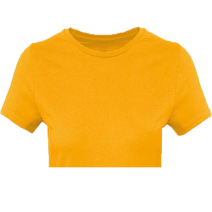 Nouveau T-shirt personnalisé pour femme, col rond, manches courtes, uni, anti-rides, en polaire écologique gaufré, toutes saisons - Product Image 4