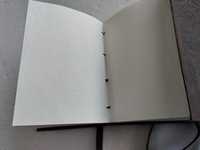 Journaux en cuir gaufré papillon sur mesure avec papier blanc fait à la main, idéal pour les journaux et adapté à la revente