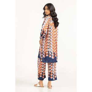 Conjunto de 2 Piezas para Mujer, Estilo Casual, Estampado Dobby Multitexturizado, Crepé, Talla XS/XS, Largo por Encima de la Rodilla, para Primavera/Verano - Product Image 2