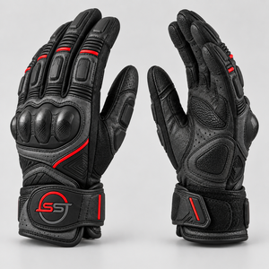 Guantes de Motocicleta Unisex Hechos con Material Resistente, Ofrecen un Ajuste Cómodo, un Agarre Firme e Ideales para Conducir - Product Image 3
