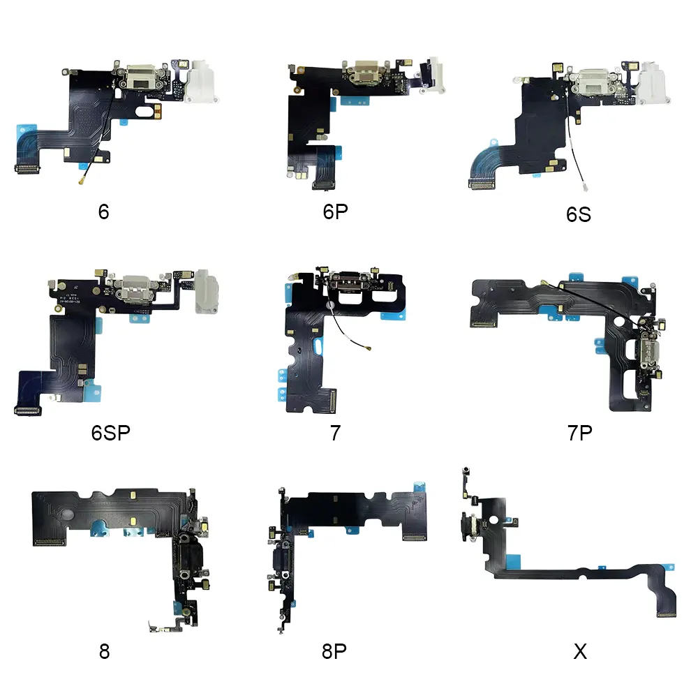 Spares Parts USB Port Charger Dock Connector Mic Charging Flex Cable For iPhone 13 Pro Max Dock Charging Flex